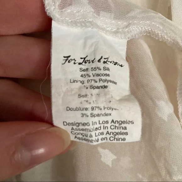 Button-down See-thru Coverup Midi Dress by For Love & Lemons - Picture 8 of 14